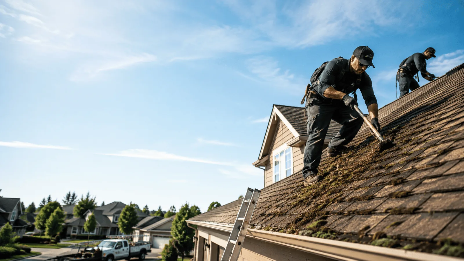 Roof Moss Removal in Mound, MN near me